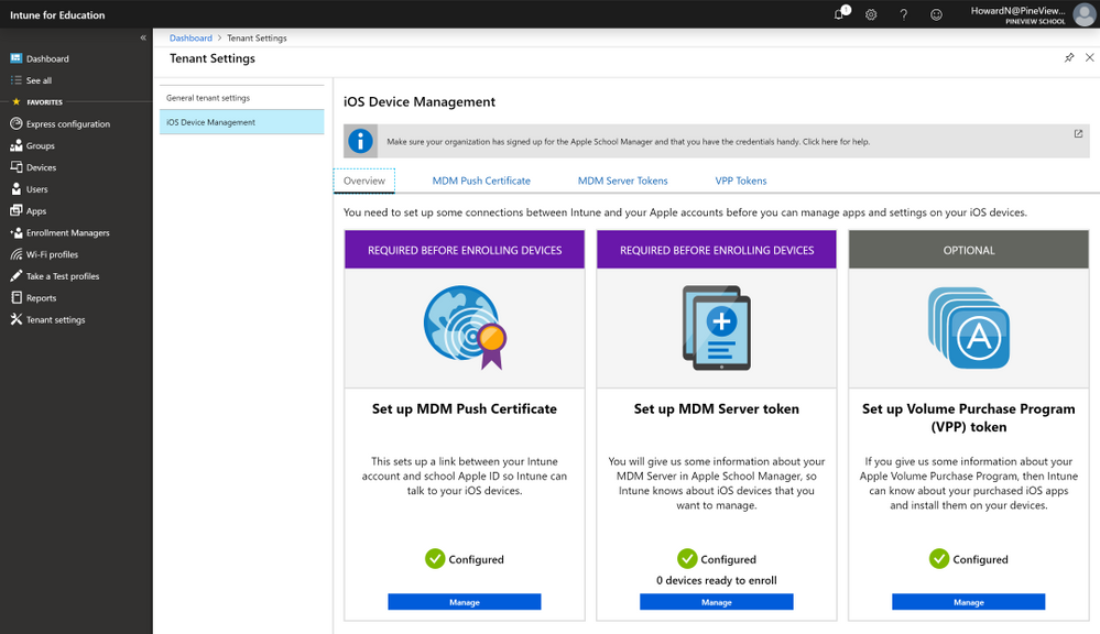 microsoft intune ios