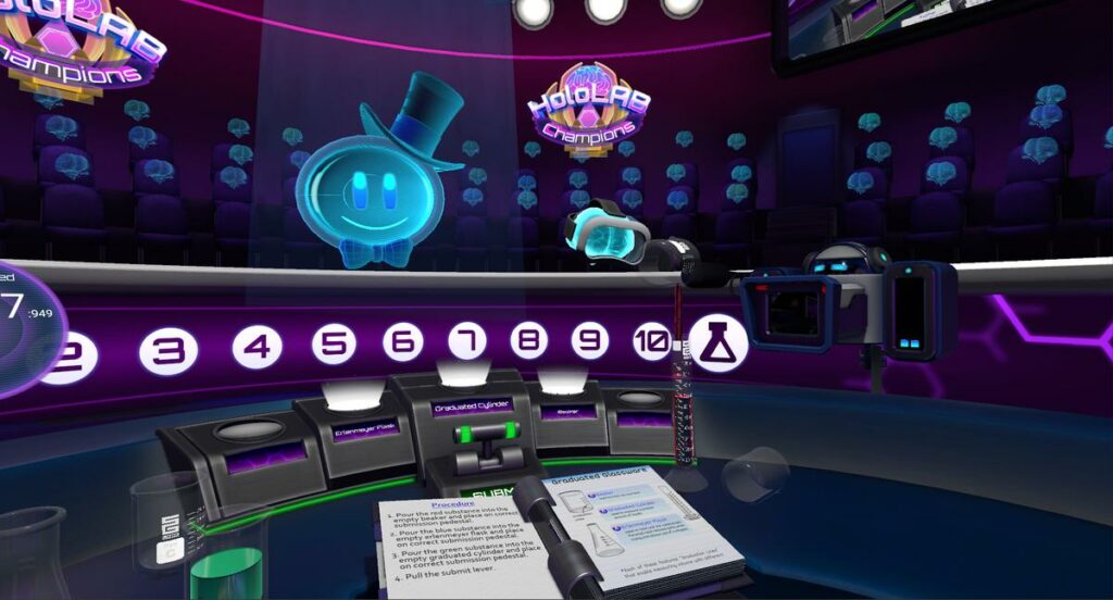 Scheikunde oefenen met HoloLAB Champion