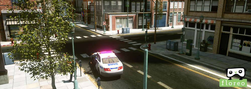 Politie-auto-Floreo