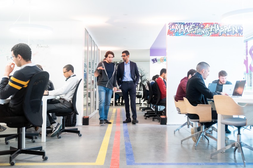Molengeek krijgt Sundar Pichai op bezoek