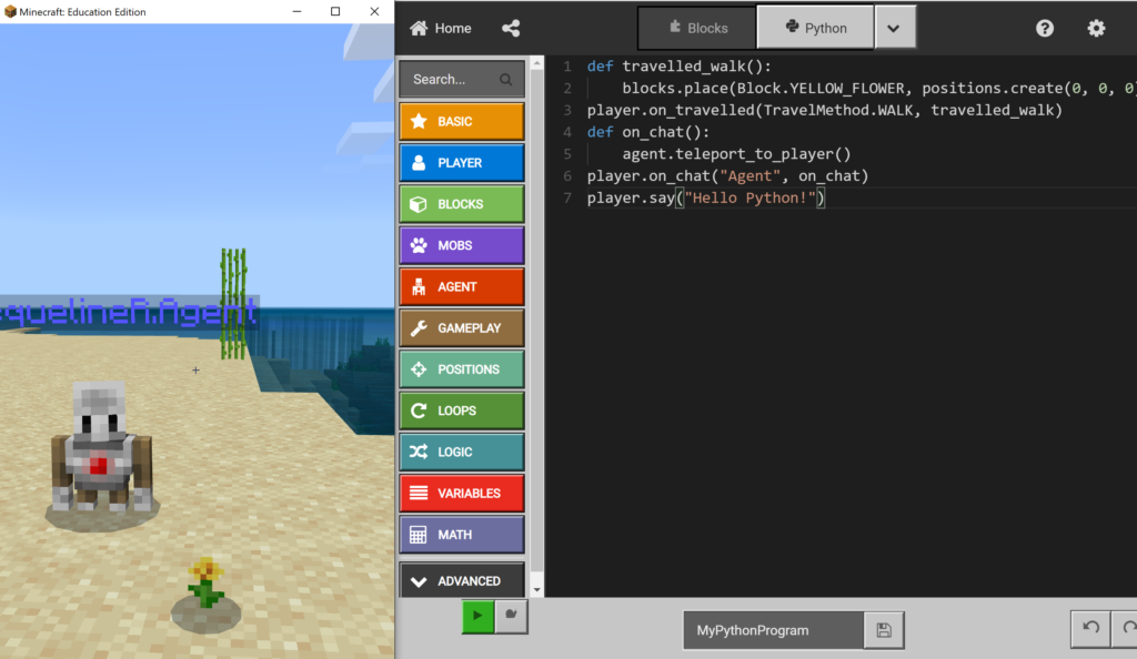 Minecraft Python