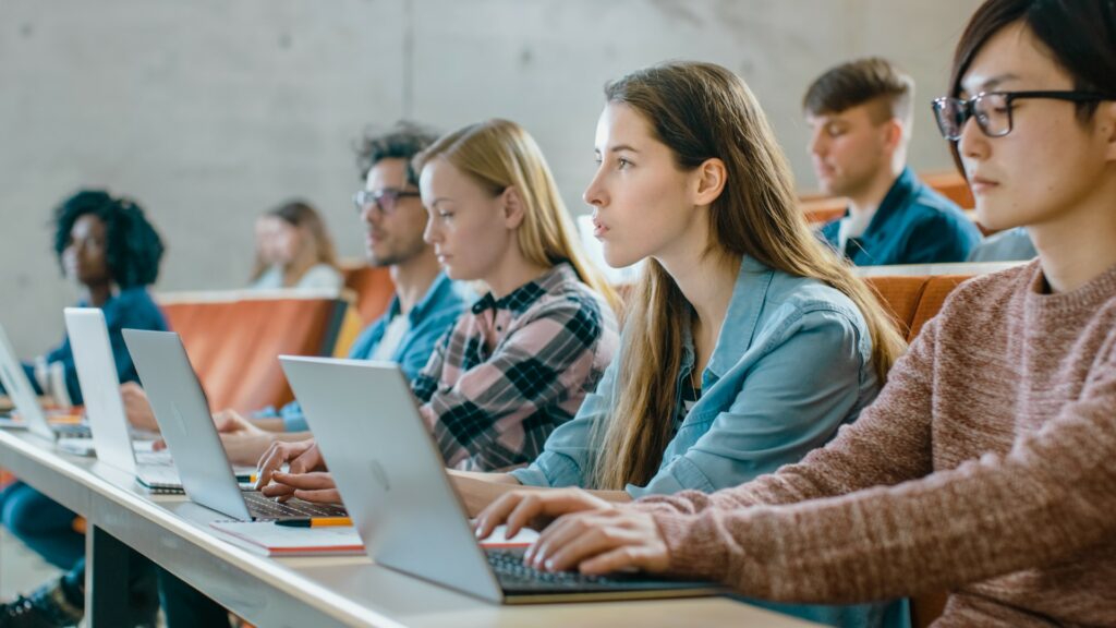 student aula auditorium hoge school universiteit