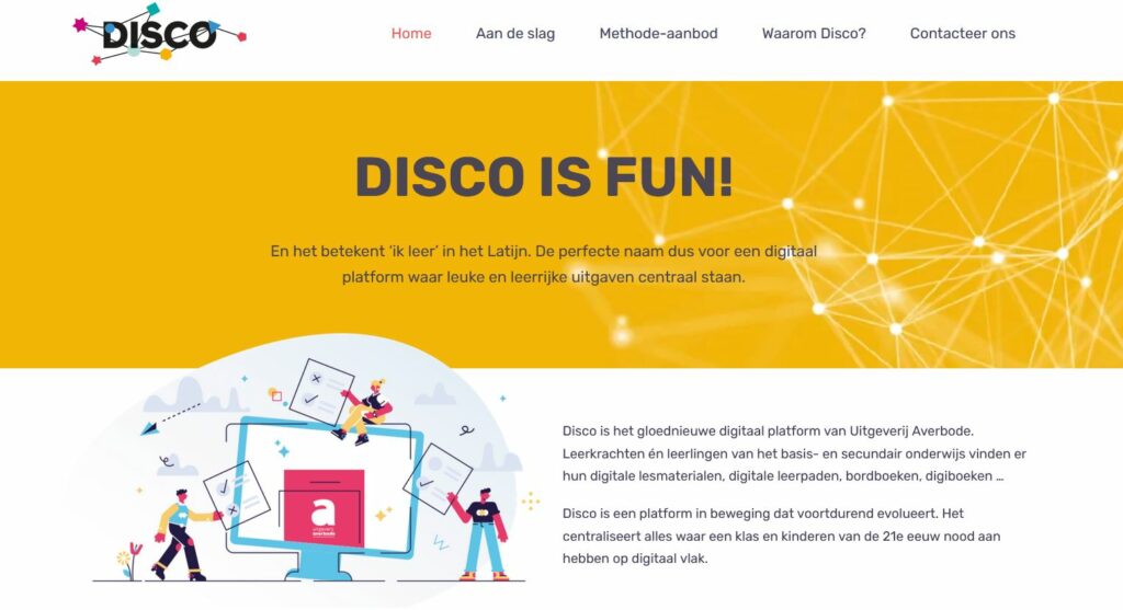 digitaal leerplatform Disco