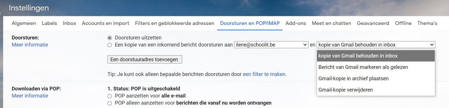 Hoe Je Workspace-Mail Doorsturen Naar Je Gmail-Account? - Schoolit