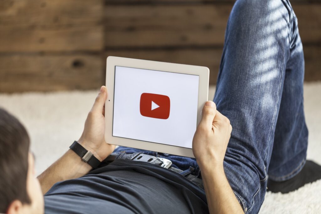 tablet,YouTube, Google, Classroom