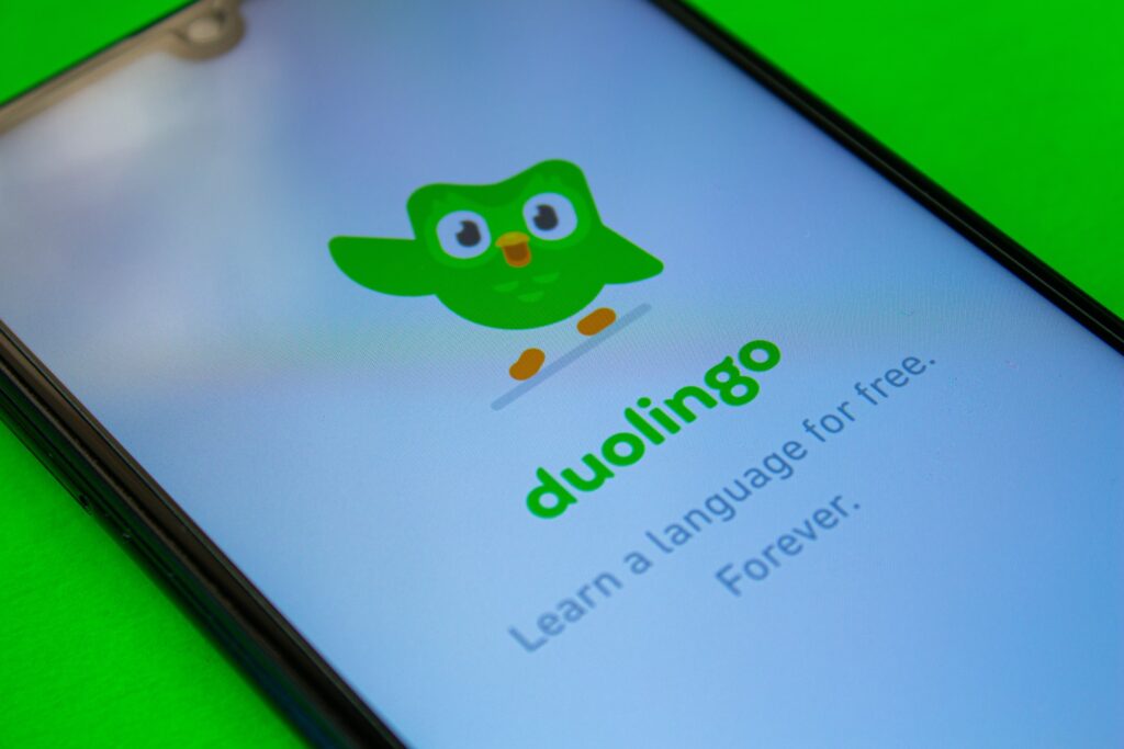 Duolingo, app, vertalen