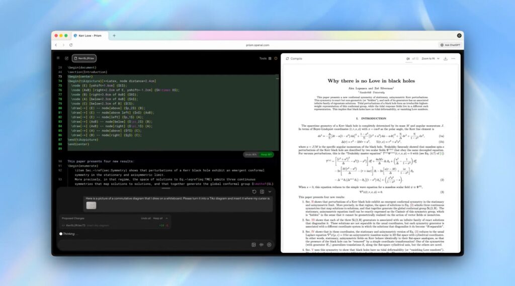 Prism OpenAI